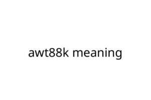 awt88k meaning