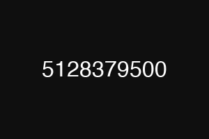 5128379500