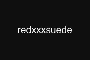 redxxxsuede