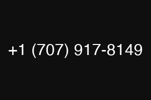 +1 (707) 917-8149