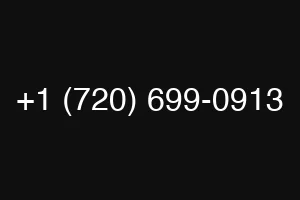 +1 (720) 699-0913