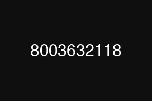 8003632118